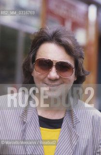 Parigi, 1985. Singer and percussionist Tullio De Piscopo / Parigi, 1985. Il cantante e percussionista Tullio De Piscopo - ©Marcello Mencarini/Rosebud2