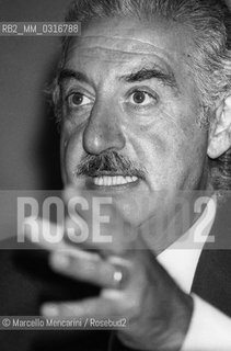 Italian historian Gabriele De Rosa (1979) / Lo storico Gabriele De Rosa (1979) -
 ©Marcello Mencarini/Rosebud2