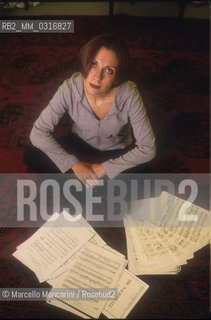 Rome, 1999. French soprano Natalie Dessay / Roma, 1999. Il soprano Natalie Dessay - ©Marcello Mencarini/Rosebud2