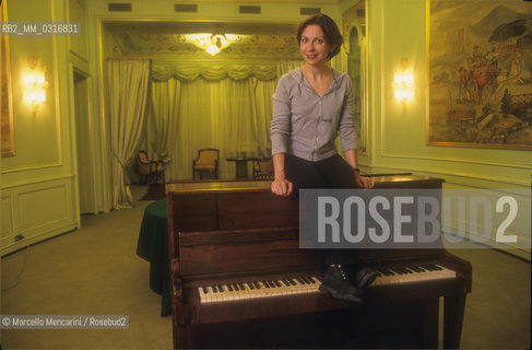 Rome, 1999. French soprano Natalie Dessay / Roma, 1999. Il soprano Natalie Dessay - ©Marcello Mencarini/Rosebud2