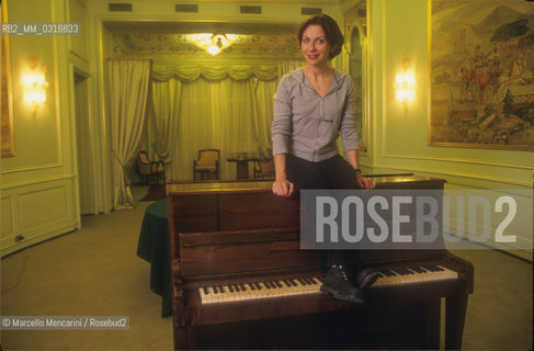 Rome, 1999. French soprano Natalie Dessay / Roma, 1999. Il soprano Natalie Dessay - ©Marcello Mencarini/Rosebud2
