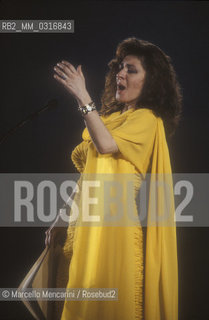 Bologna, 1990. Italian soprano Daniela Dessì / Bologna, 1990. Il soprano Daniela Dessì - ©Marcello Mencarini/Rosebud2