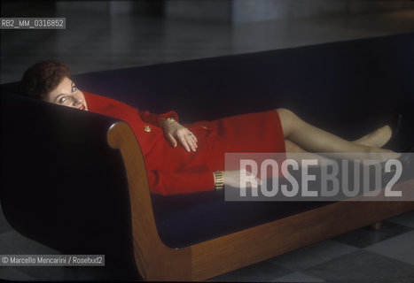 Genoa San Carlo Theater, 1995. Italian soprano Mariella Devia / Teatro San Carlo di Genova. Il soprano Mariella Devia - ©Marcello Mencarini/Rosebud2