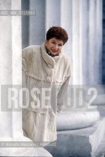 Genoa 1995. Italian soprano Mariella Devia / Genova 1995. Il soprano Mariella Devia - ©Marcello Mencarini/Rosebud2