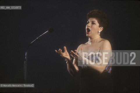 Italian soprano Mariella Devia, 1991 / Il soprano Mariella Devia, 1991 - ©Marcello Mencarini/Rosebud2