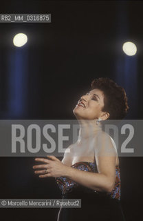 Italian soprano Mariella Devia, 1991 / Il soprano Mariella Devia, 1991 - ©Marcello Mencarini/Rosebud2