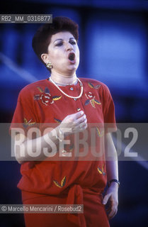 Italian soprano Mariella Devia, 1991 / Il soprano Mariella Devia, 1991 - ©Marcello Mencarini/Rosebud2