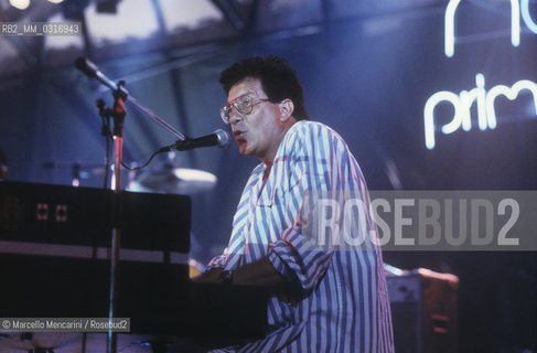 Naples, about 1985. Italian pop singer Peppino Di Capri / Napoli, 1985 circa. Il cantante Peppino Di Capri - ©Marcello Mencarini/Rosebud2
