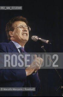 Sanremo Music Festival 1990. Italian pop singer Peppino di Capri / Festival di Sanremo 1990. Il cantante Peppino di Capri - ©Marcello Mencarini/Rosebud2