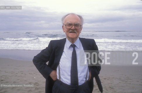 Viareggio, 1995. Italian Literary critic Carlo Dionisotti / Viareggio, 1995. Il critico letterario Carlo Dionisotti - ©Marcello Mencarini/Rosebud2