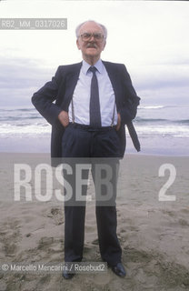 Viareggio, 1995. Italian Literary critic Carlo Dionisotti / Viareggio, 1995. Il critico letterario Carlo Dionisotti - ©Marcello Mencarini/Rosebud2