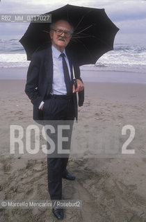Viareggio, 1995. Italian Literary critic Carlo Dionisotti / Viareggio, 1995. Il critico letterario Carlo Dionisotti - ©Marcello Mencarini/Rosebud2