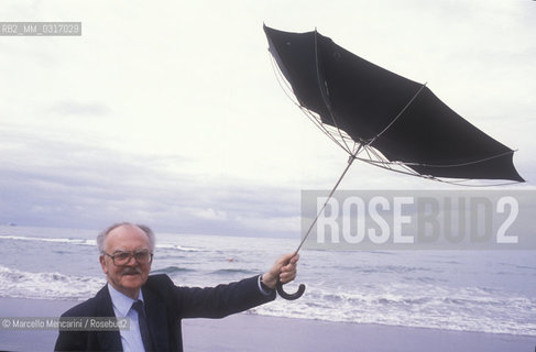 Viareggio, 1995. Italian Literary critic Carlo Dionisotti / Viareggio, 1995. Il critico letterario Carlo Dionisotti - ©Marcello Mencarini/Rosebud2