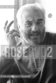 Milan, 1980. Italian composer Franco Donatoni / Milano, 1980. Il compositore Franco Donatoni - ©Marcello Mencarini/Rosebud2