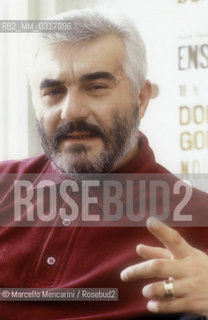 Milan, 1980. Italian composer Franco Donatoni / Milano, 1980. Il compositore Franco Donatoni - ©Marcello Mencarini/Rosebud2