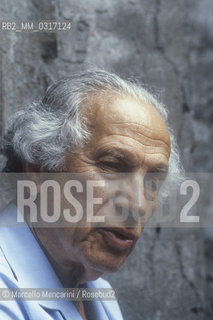 Bolzano, 1984. Born Hungarian naturalized American conductor Antal Dorati / Bolzano, 1984. Il direttore dorchestra Antal Dorati - ©Marcello Mencarini/Rosebud2
