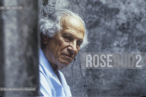 Bolzano, 1984. Born Hungarian naturalized American conductor Antal Dorati / Bolzano, 1984. Il direttore dorchestra Antal Dorati - ©Marcello Mencarini/Rosebud2