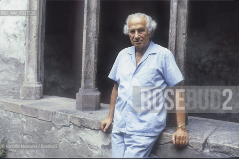 Bolzano, 1984. Born Hungarian naturalized American conductor Antal Dorati / Bolzano, 1984. Il direttore dorchestra Antal Dorati - ©Marcello Mencarini/Rosebud2
