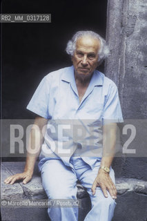 Bolzano, 1984. Born Hungarian naturalized American conductor Antal Dorati / Bolzano, 1984. Il direttore dorchestra Antal Dorati - ©Marcello Mencarini/Rosebud2