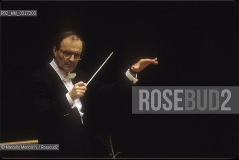 Swiss conductor Charles Dutoit, 1992 / Il direttore dorchestra Charles Dutoit, 1992 - ©Marcello Mencarini/Rosebud2
