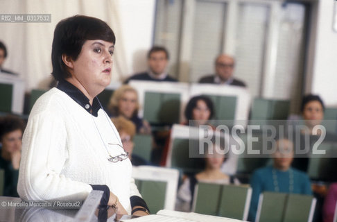 Ine Meister, chorus master of Rome Opera House, about 1985 / Ine Meisters, maestro del coro del Teatro dellOpera di Roma, 1985 circa - ©Marcello Mencarini/Rosebud2