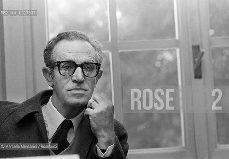 Italian psychologist and politician Adriano Ossicini (about 1980) / Adriano Ossicini, psicologo e politico (1980 circa) - ©Marcello Mencarini/Rosebud2