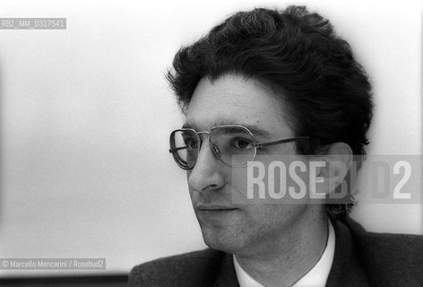 American psychologist and psychoanalyst Stuart Schneiderman (1980) / SLo psicologo e psicanalista americano Stuart Scneiderman (1980) - ©Marcello Mencarini/Rosebud2