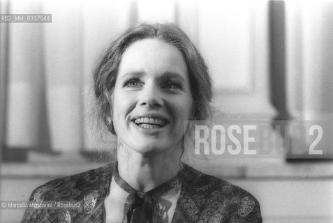 Swedish actress Liv Ullmann (1980 / Lattrice svedese Liv Ullmann (1980) - ©Marcello Mencarini/Rosebud2