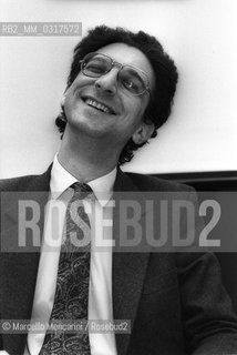 American psychologist and psychoanalyst Stuart Schneiderman (1980) / SLo psicologo e psicanalista americano Stuart Scneiderman (1980) - ©Marcello Mencarini/Rosebud2