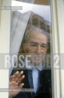 Italian politician PIETRO INGRAO, about 1990 / PIETRO INGRAO, politico, 1990 circa ©Marcello Mencarini/Rosebud2