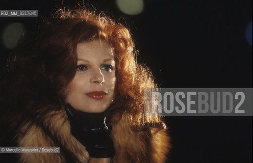 Italian singer Milva (1982) / La cantante Milva (1982) - ©Marcello Mencarini/Rosebud2