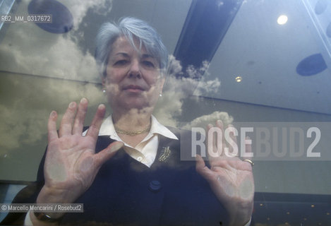 Turin, 1995. Italian writer Grazia Livi / Torino, 1995. La scrittrice Grazia Livi
 ©Marcello Mencarini/Rosebud2
