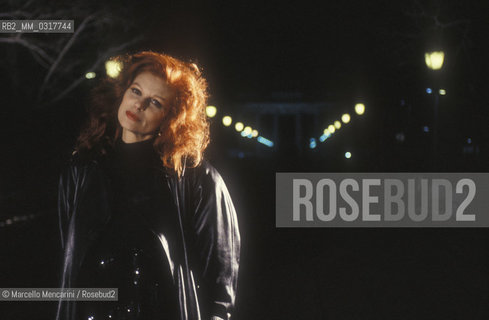 Belin, 1990. Italian singer Milva / Berino, 1990. La cantante Milva - ©Marcello Mencarini/Rosebud2