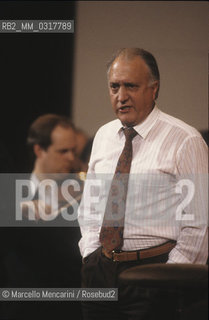 Opera singer Piero Cappuccilli, Modena 1991 / Il baritono Piero Cappuccilli, Modena 1991 - ©Marcello Mencarini/Rosebud2