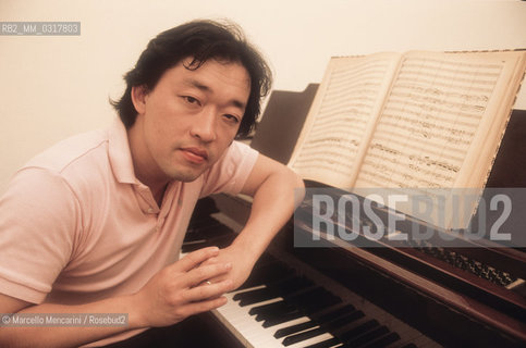 Rome, about 1990. Korean conductor Myung-Whun Chung / Roma, 1990 circa. Il direttore dorchestra Myung-Whun Chung - ©Marcello Mencarini/Rosebud2