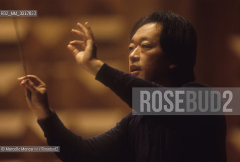 Rome, 1998. Korean conductor Myung-Whun Chung / Roma, 1998. Il direttore dorchestra Myung-Whun Chung - ©Marcello Mencarini/Rosebud2