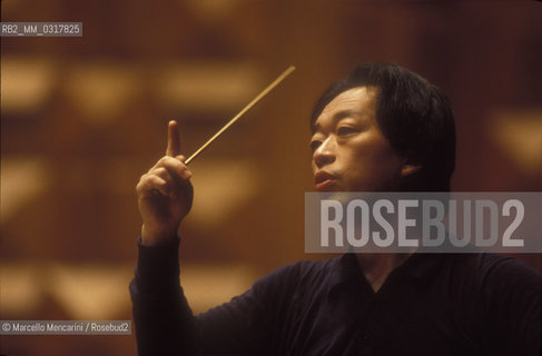 Rome, 1998. Korean conductor Myung-Whun Chung / Roma, 1998. Il direttore dorchestra Myung-Whun Chung - ©Marcello Mencarini/Rosebud2