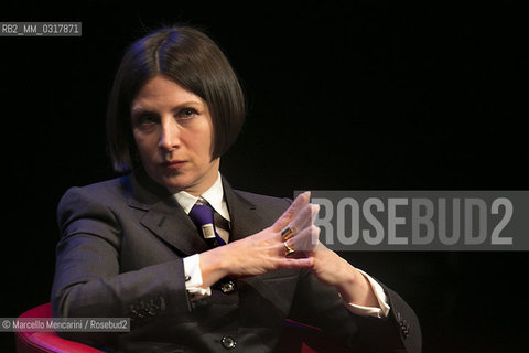 Libri Come, Festival of Books and Reading, Rome 2014. American writer Donna Tartt / Libri Come Festa del Libro e della Lettura, Roma 2014. La scrittrice Donna Tartt - ©Marcello Mencarini/Rosebud2