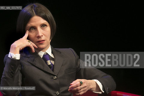 Libri Come, Festival of Books and Reading, Rome 2014. American writer Donna Tartt / Libri Come Festa del Libro e della Lettura, Roma 2014. La scrittrice Donna Tartt - ©Marcello Mencarini/Rosebud2
