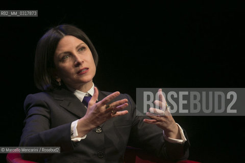 Libri Come, Festival of Books and Reading, Rome 2014. American writer Donna Tartt / Libri Come Festa del Libro e della Lettura, Roma 2014. La scrittrice Donna Tartt - ©Marcello Mencarini/Rosebud2