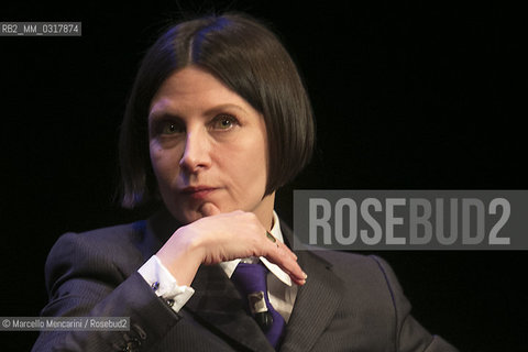 Libri Come, Festival of Books and Reading, Rome 2014. American writer Donna Tartt / Libri Come Festa del Libro e della Lettura, Roma 2014. La scrittrice Donna Tartt - ©Marcello Mencarini/Rosebud2