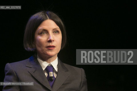Libri Come, Festival of Books and Reading, Rome 2014. American writer Donna Tartt / Libri Come Festa del Libro e della Lettura, Roma 2014. La scrittrice Donna Tartt - ©Marcello Mencarini/Rosebud2