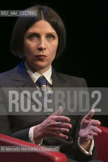 Libri Come, Festival of Books and Reading, Rome 2014. American writer Donna Tartt / Libri Come Festa del Libro e della Lettura, Roma 2014. La scrittrice Donna Tartt - ©Marcello Mencarini/Rosebud2