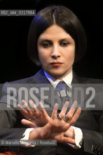 Libri Come, Festival of Books and Reading, Rome 2014. American writer Donna Tartt / Libri Come Festa del Libro e della Lettura, Roma 2014. La scrittrice Donna Tartt - ©Marcello Mencarini/Rosebud2