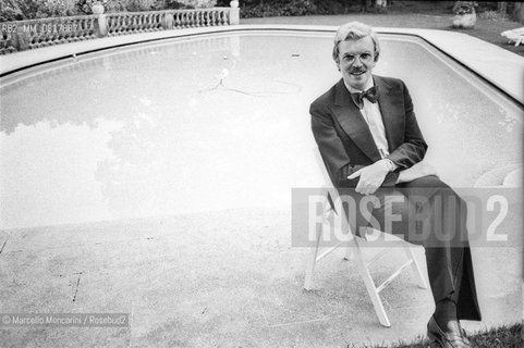 French Film producer Daniel Toscan du Plantier (about 1985) / Il produttore Daniel Toscan du Plantier (1985 circa) - ©Marcello Mencarini/Rosebud2