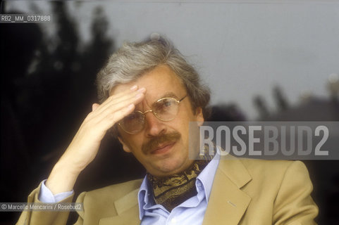 French Film producer Daniel Toscan du Plantier (about 1985) / Il produttore Daniel Toscan du Plantier (1985 circa) - ©Marcello Mencarini/Rosebud2