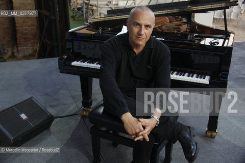 Festival of Literatures, Rome, June 14, 2011. Pianist and composer Ludovico Einaudi / Festival Letterature, Roma, 14 giugno 2011. Ludovico Einaudi, pianista e compositore - ©Marcello Mencarini/Rosebud2