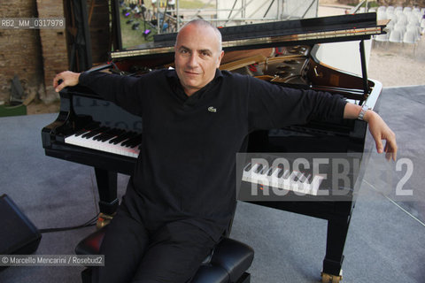 Festival of Literatures, Rome, June 14, 2011. Pianist and composer Ludovico Einaudi / Festival Letterature, Roma, 14 giugno 2011. Ludovico Einaudi, pianista e compositore - ©Marcello Mencarini/Rosebud2