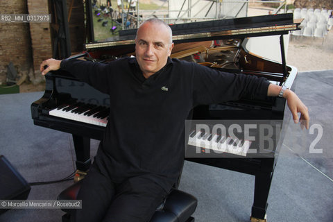 Festival of Literatures, Rome, June 14, 2011. Pianist and composer Ludovico Einaudi / Festival Letterature, Roma, 14 giugno 2011. Ludovico Einaudi, pianista e compositore - ©Marcello Mencarini/Rosebud2