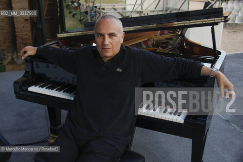 Festival of Literatures, Rome, June 14, 2011. Pianist and composer Ludovico Einaudi / Festival Letterature, Roma, 14 giugno 2011. Ludovico Einaudi, pianista e compositore - ©Marcello Mencarini/Rosebud2